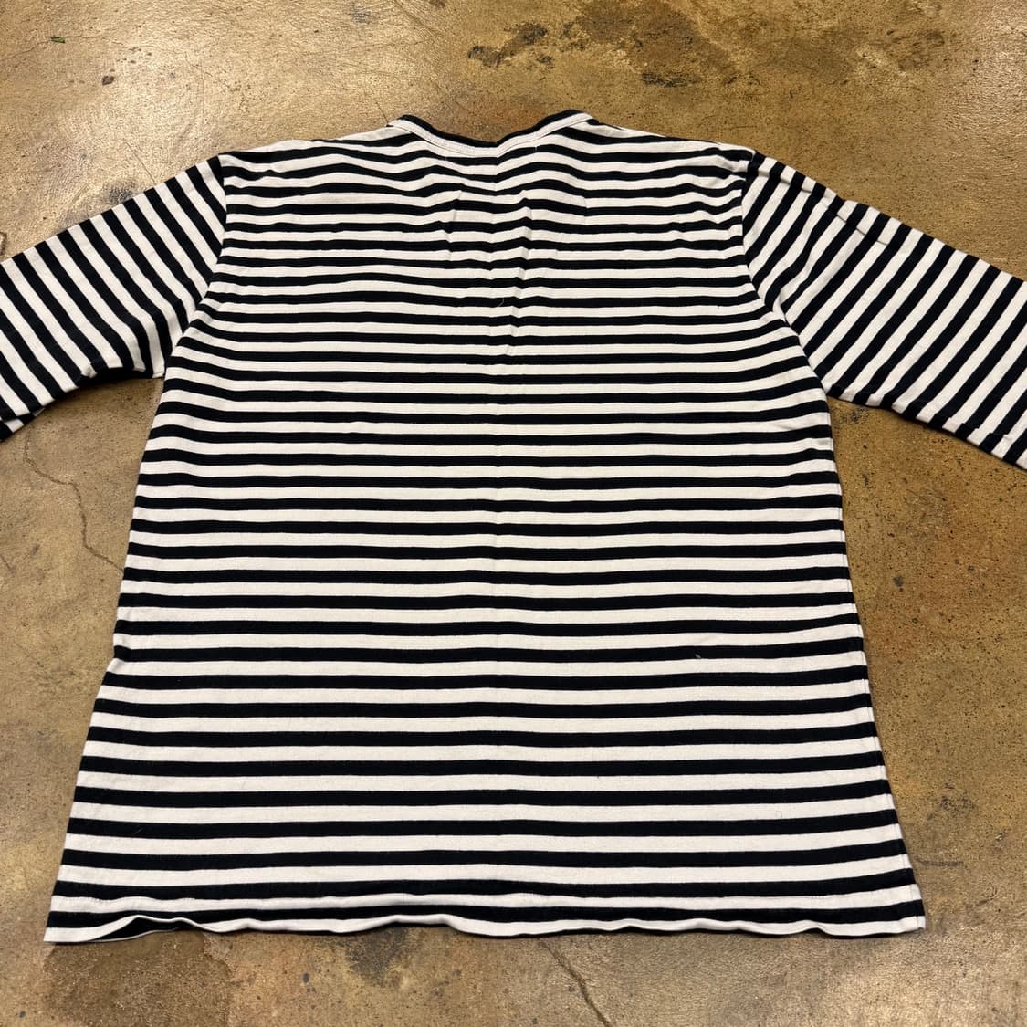 꼼데가르송 스트라이프 긴팔티셔츠 상품이미지4