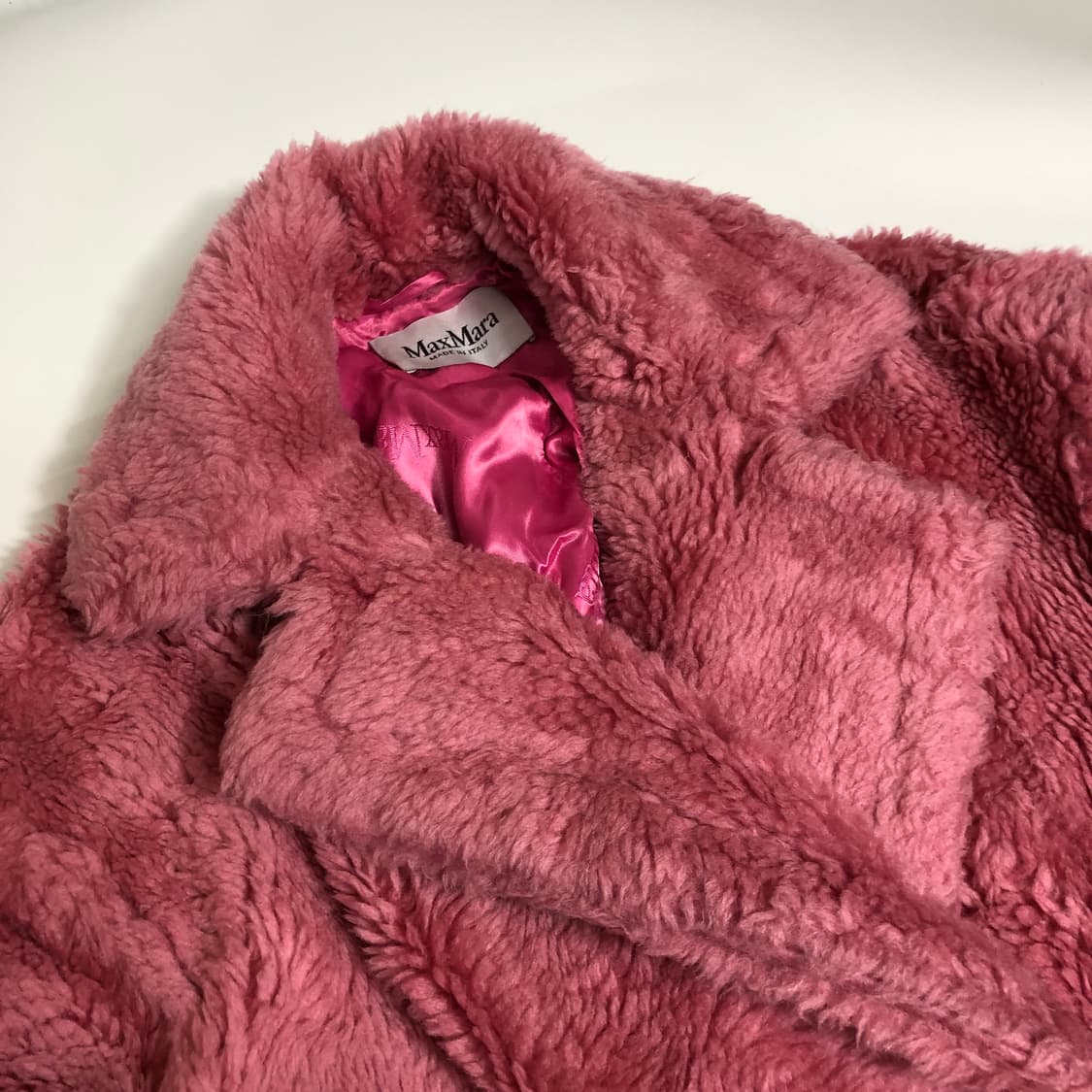 막스마라 구형 테디베어 뽀글이 코트 S 상품이미지3