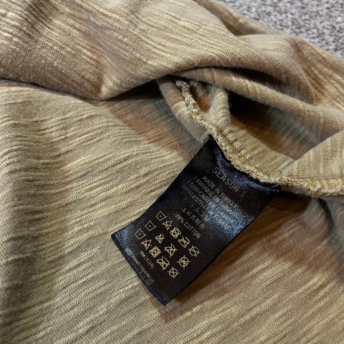 Yeezy season3 이지 시즌3 절개 반팔 티셔츠 상품이미지5