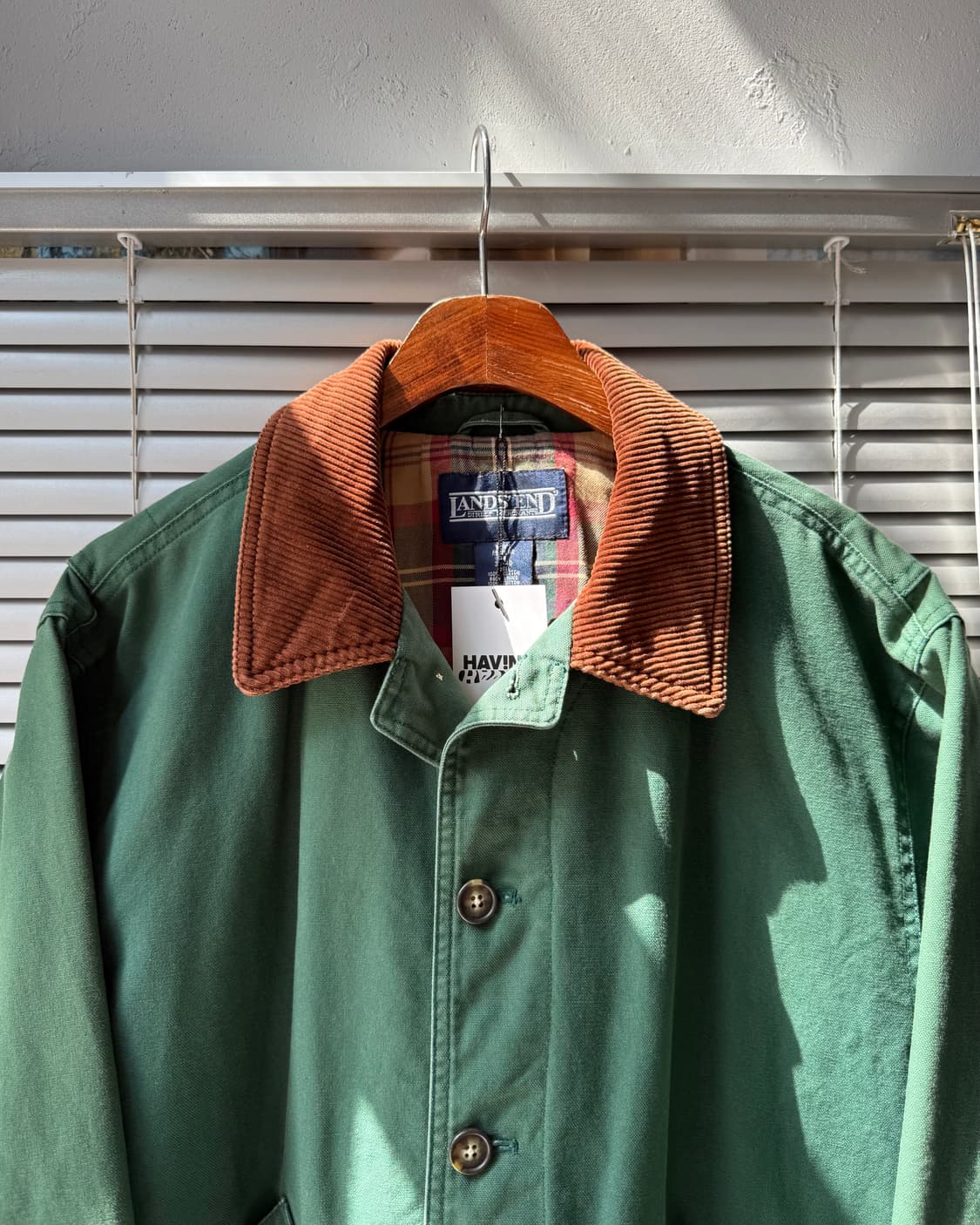 LANDS END 90s cornerstone 헤비 컨버스 워크자켓 상품이미지3