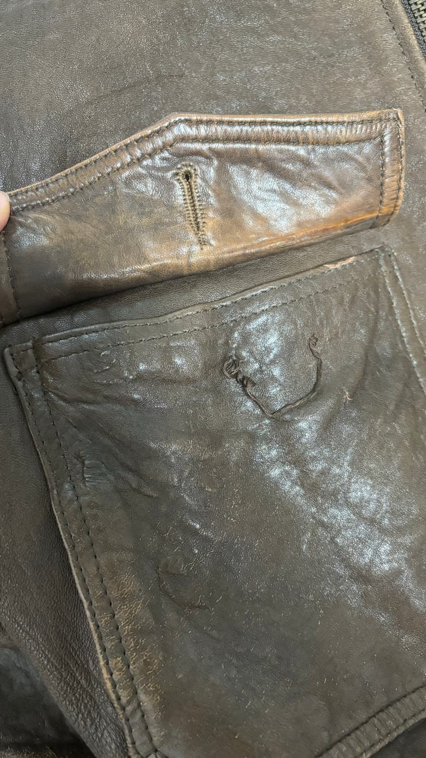 80s Avirex G-1 Flight Jacket 상품이미지5