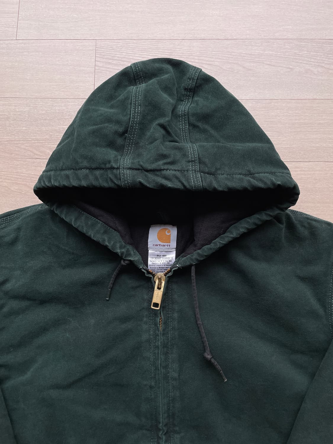칼하트 j130 SPC 그린 액티브 자켓 샌드스톤 carhartt 상품이미지3