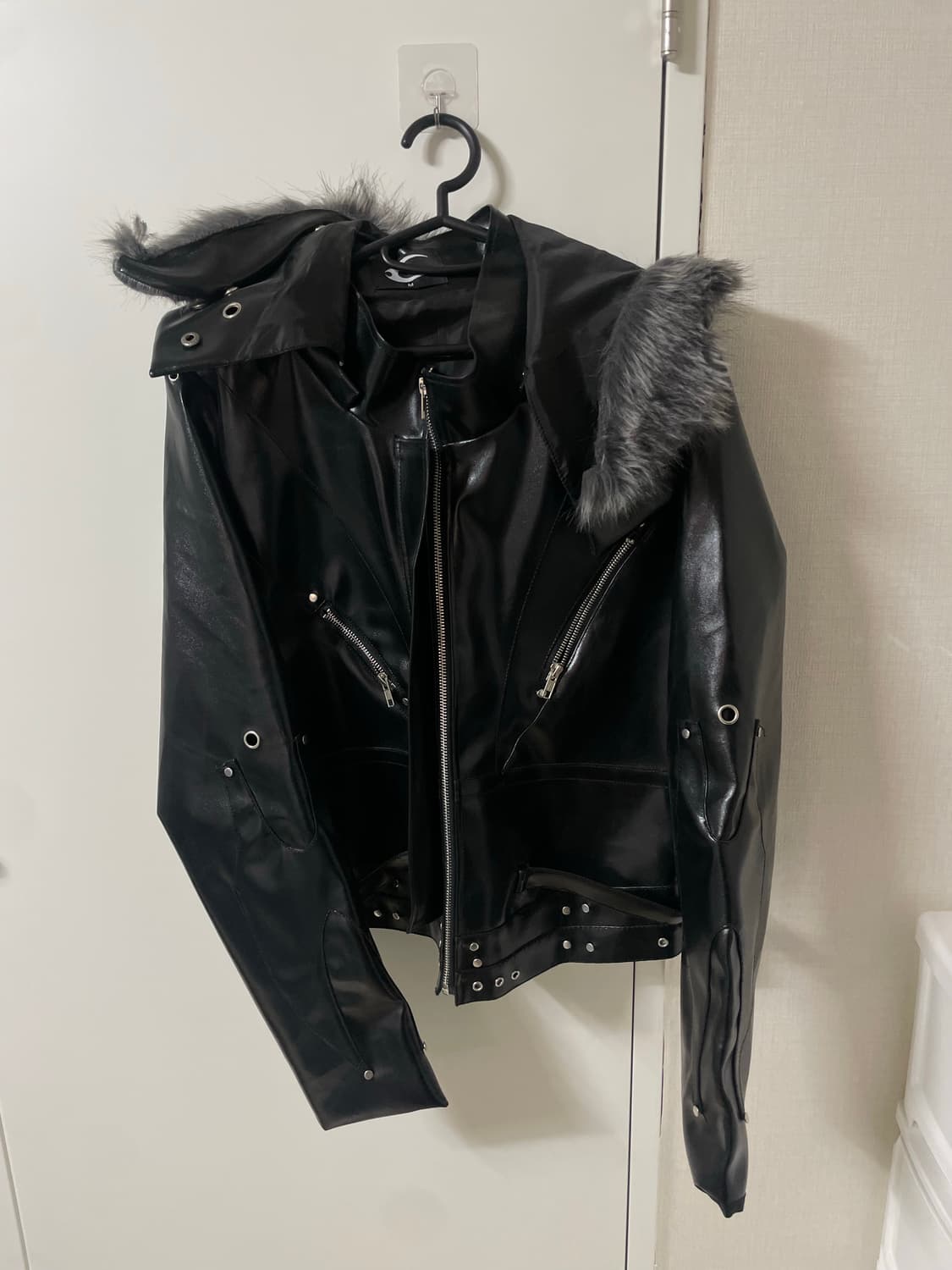 cozy 레더자켓 상품이미지1