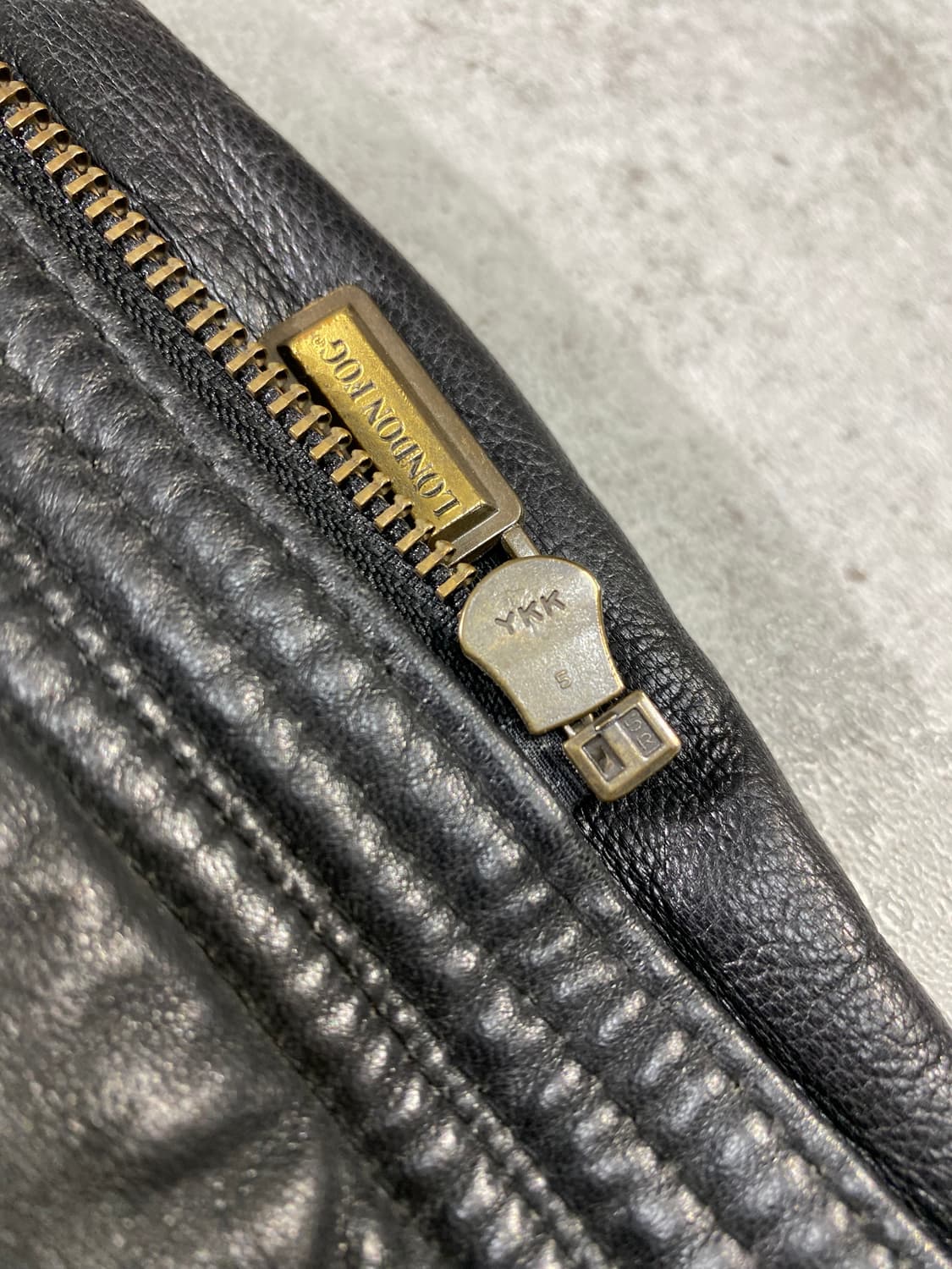 [95] 90s London Fog 런던포그 양가죽 레더 코트 상품이미지7