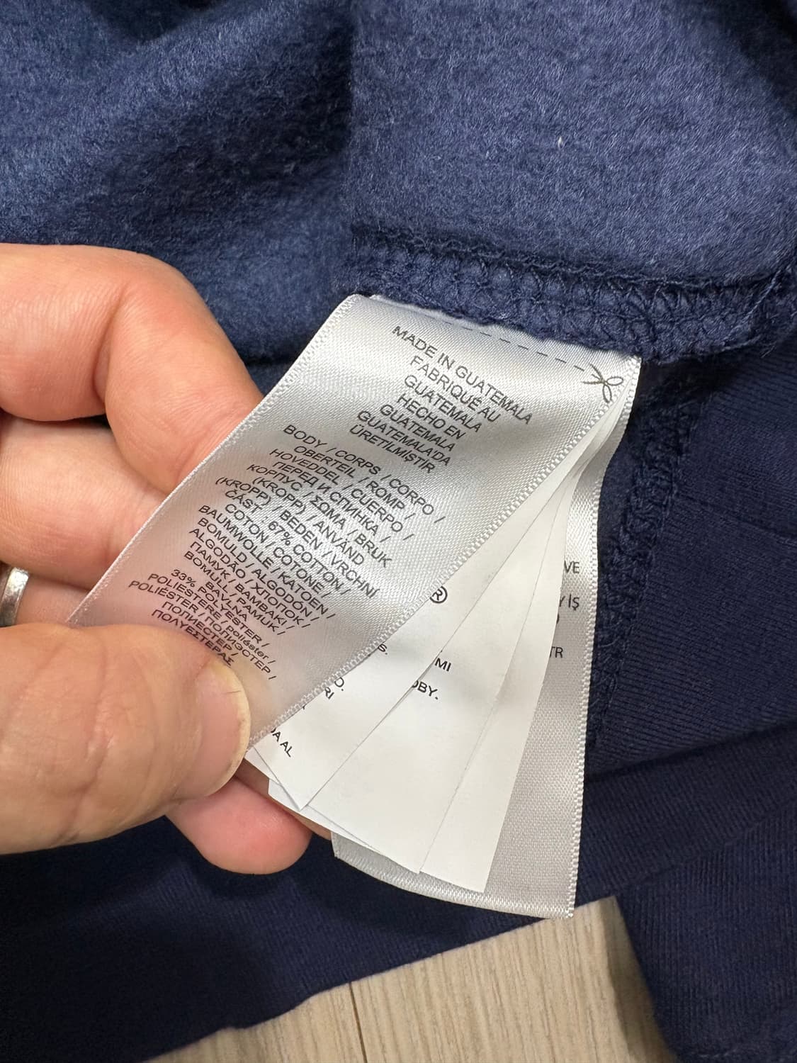 폴로 랄프로렌 베어 맨투맨 네이비 상품이미지8