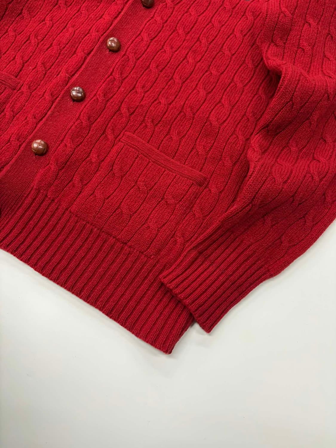 [105] 폴로 랄프로렌 셰틀랜드 울 케이블 니트 가디건 상품이미지6