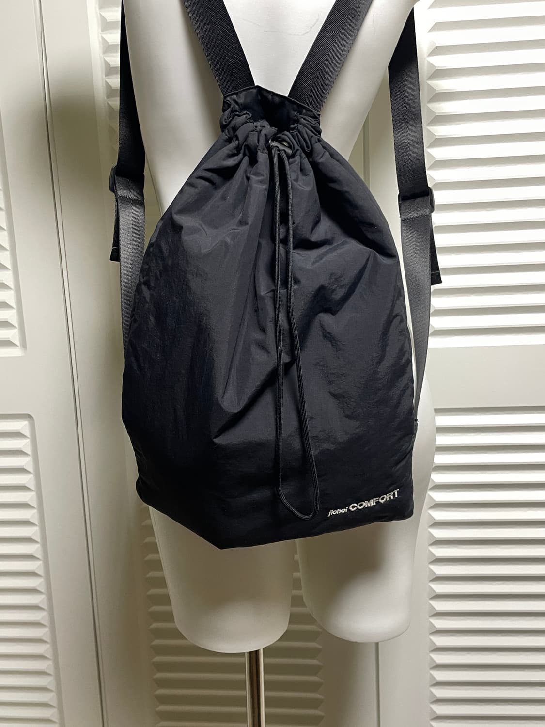 Jichoi Comfort Padded Gym Sack Black 상품이미지5