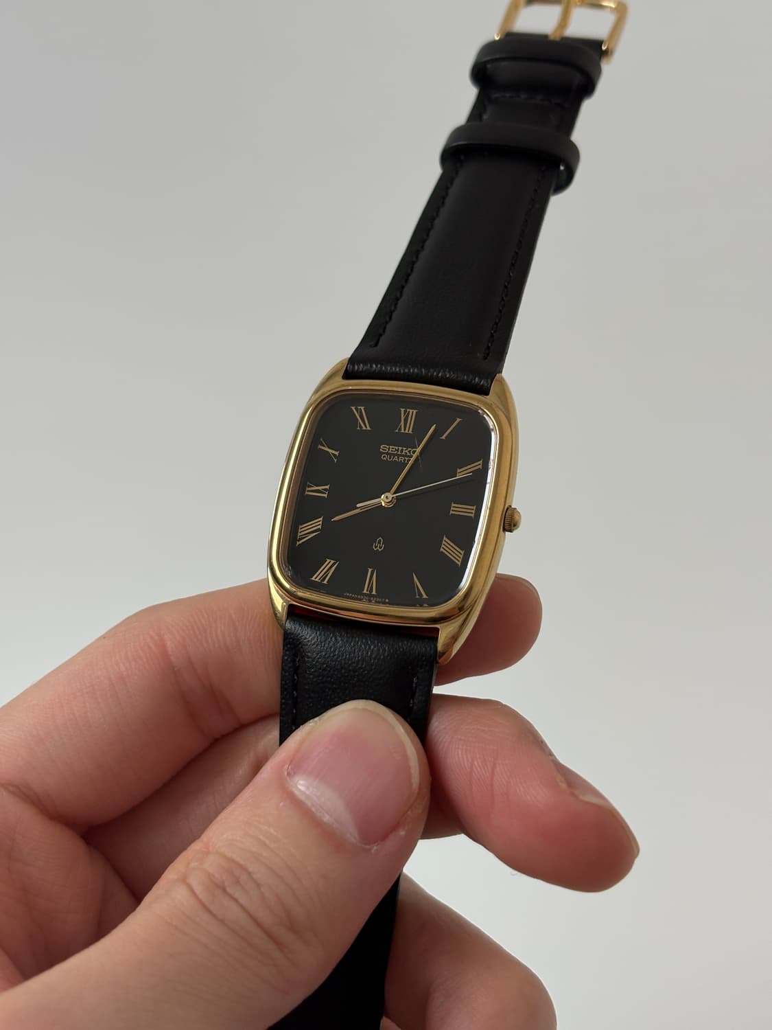 1980s Chariot Black Dial Gold  Quartz 상품이미지4