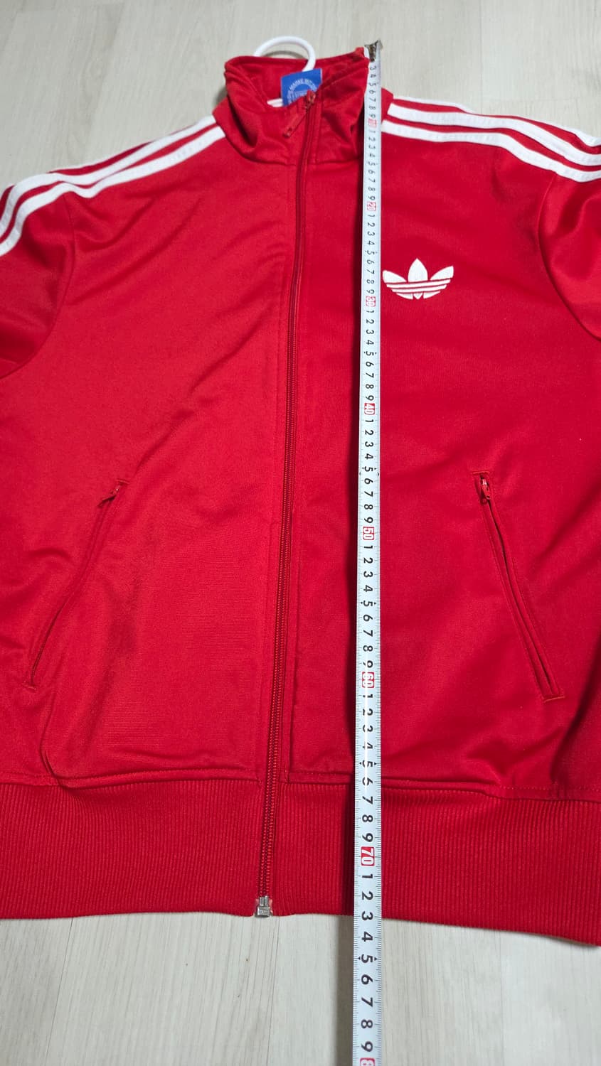 (착샷) 아디다스 파이어버드 져지 트랙탑 레드  상품이미지8