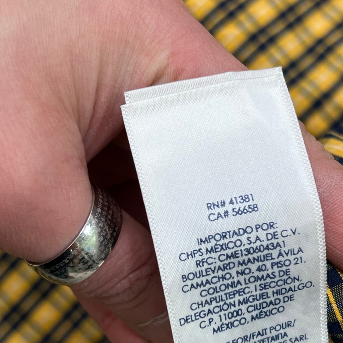 챕스 랄프로렌 체크셔츠 r3489 상품이미지7