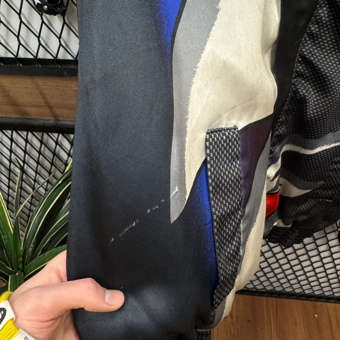 혼다 레이싱 나일론 레이싱 자켓 후면 빅로고 포인트 블랙 화이트 상품이미지8