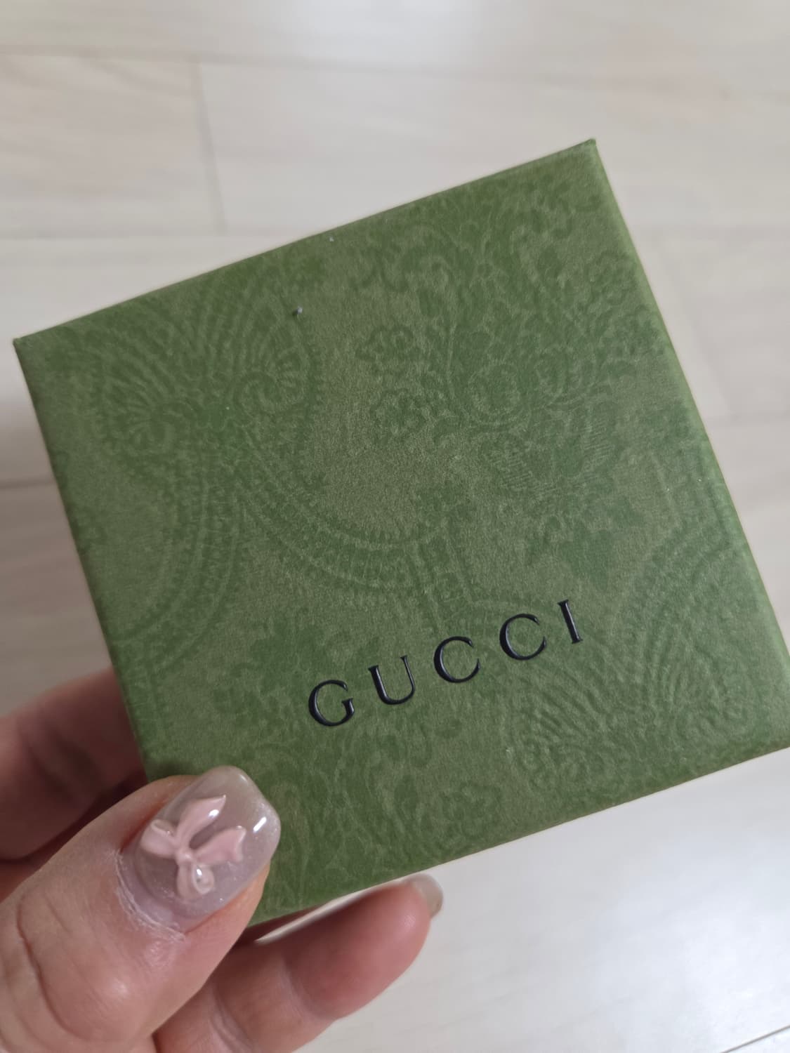 구찌 시그니쳐 GG 링 925 스털링 실버 20호 상품이미지4