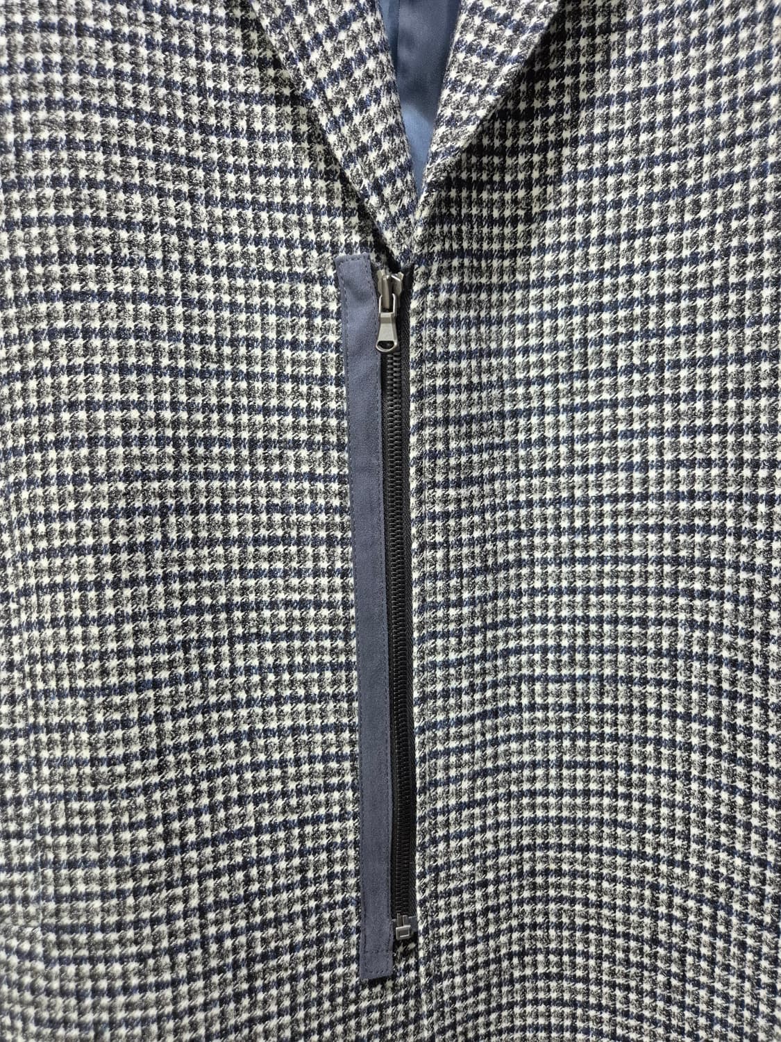 송지오. 체크 롱코트 상품이미지2