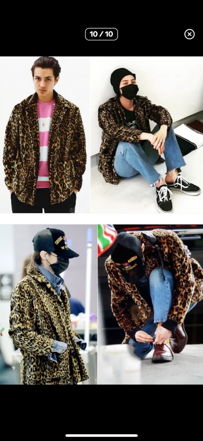 슈프림 리버시블 레어파드 자켓 상품이미지10