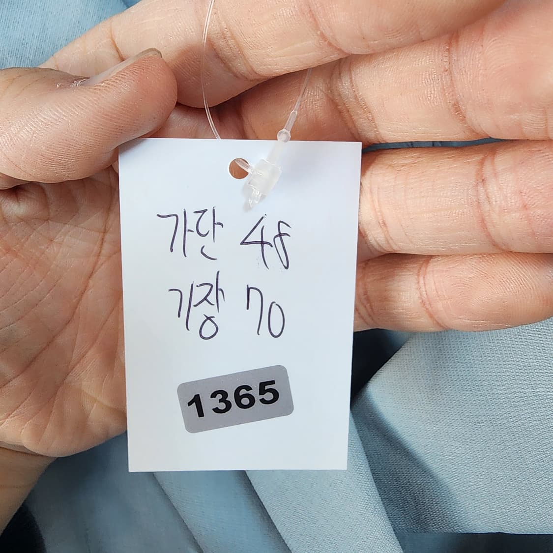 까사렐 더블 버튼 자켓 블루 상품이미지8