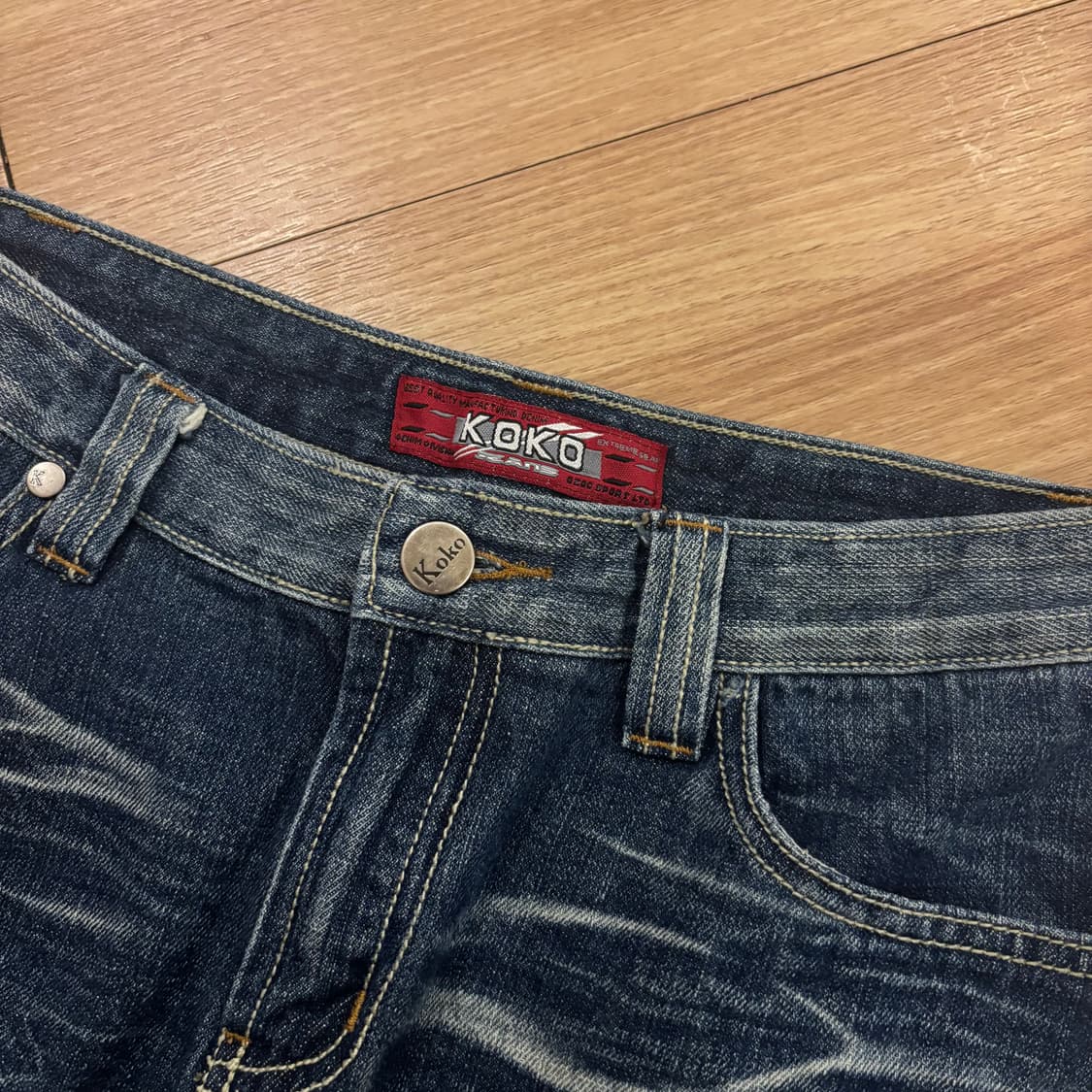 koko 빈티지 워싱 스커트 상품이미지7