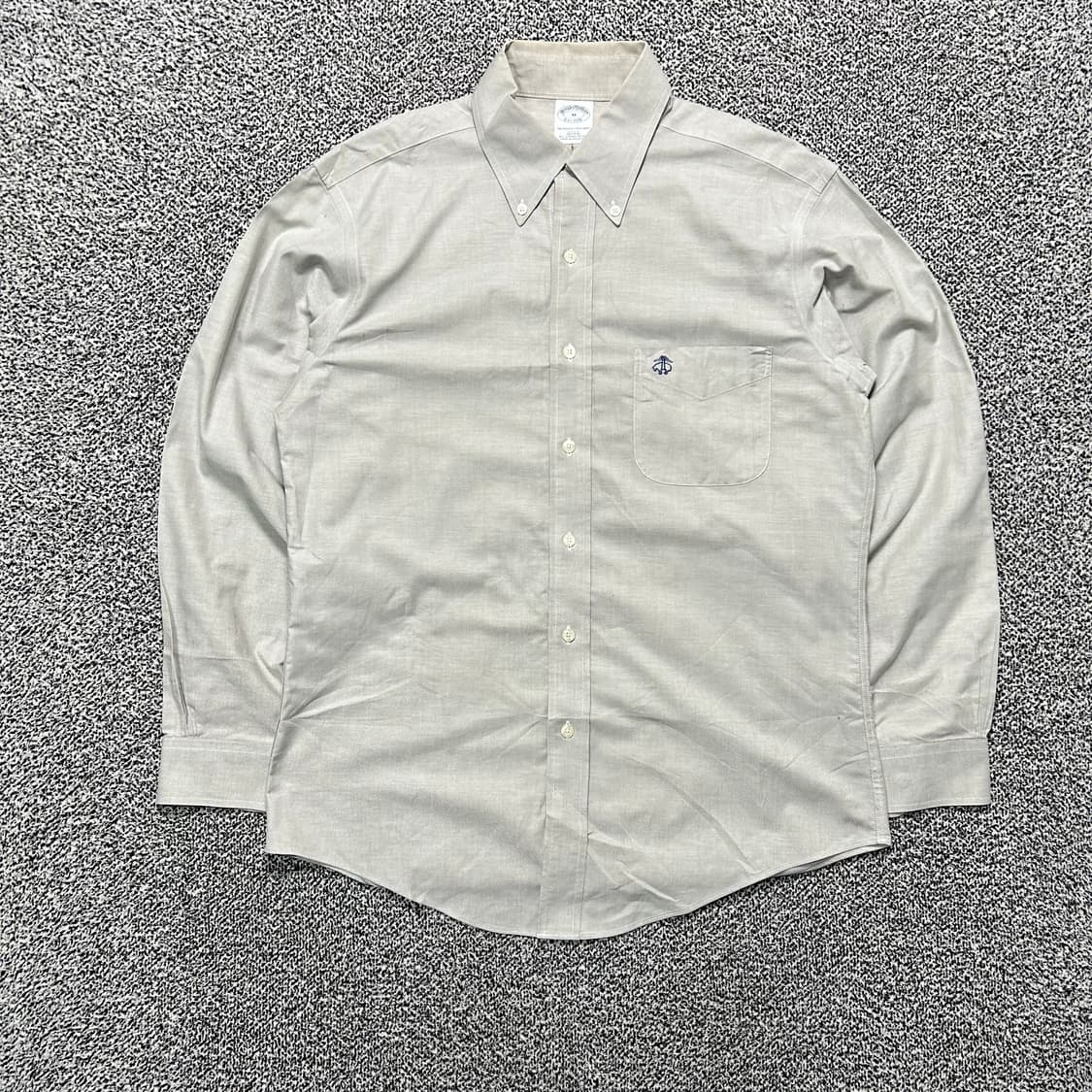 브룩스 브라더스 그레이 코튼 셔츠 상품이미지1