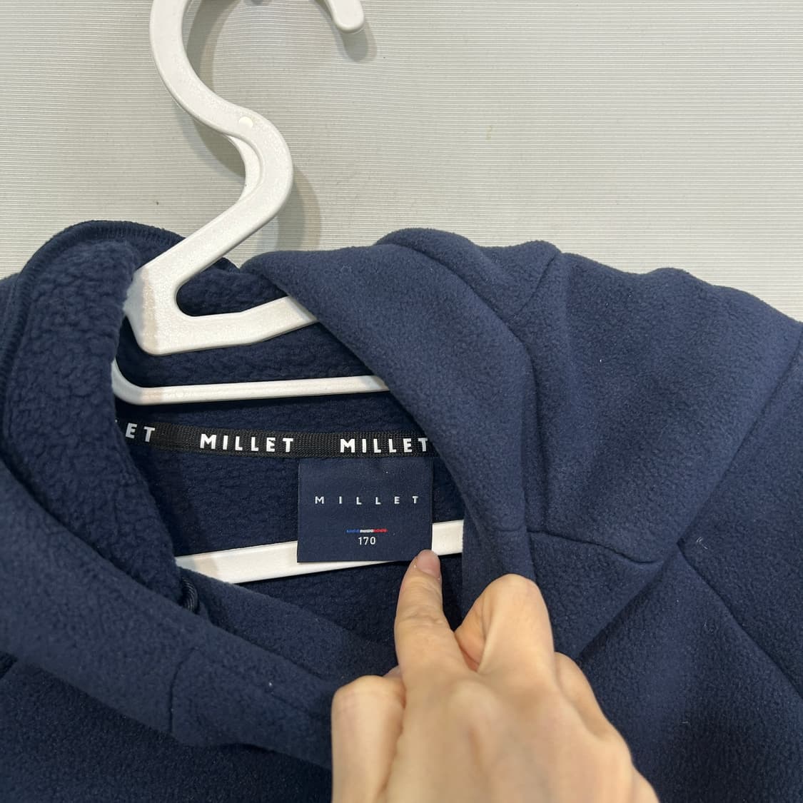 밀레 2022 남성 기모 후리스 95 새옷 상품이미지2