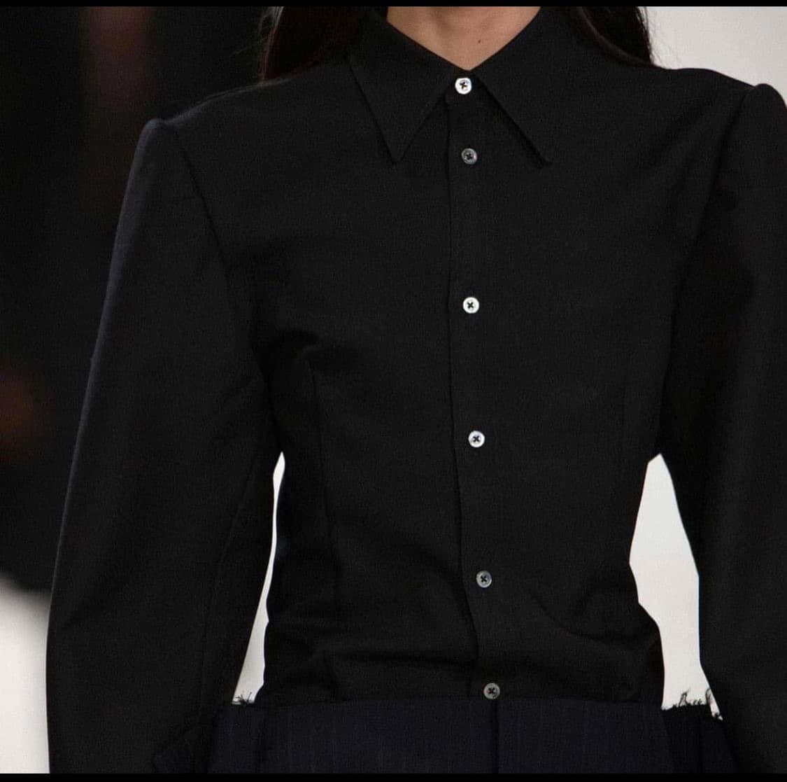 19AW 메종 마르지엘라 런웨이 컬렉션 오버패드 셔츠 자켓 40 상품이미지2