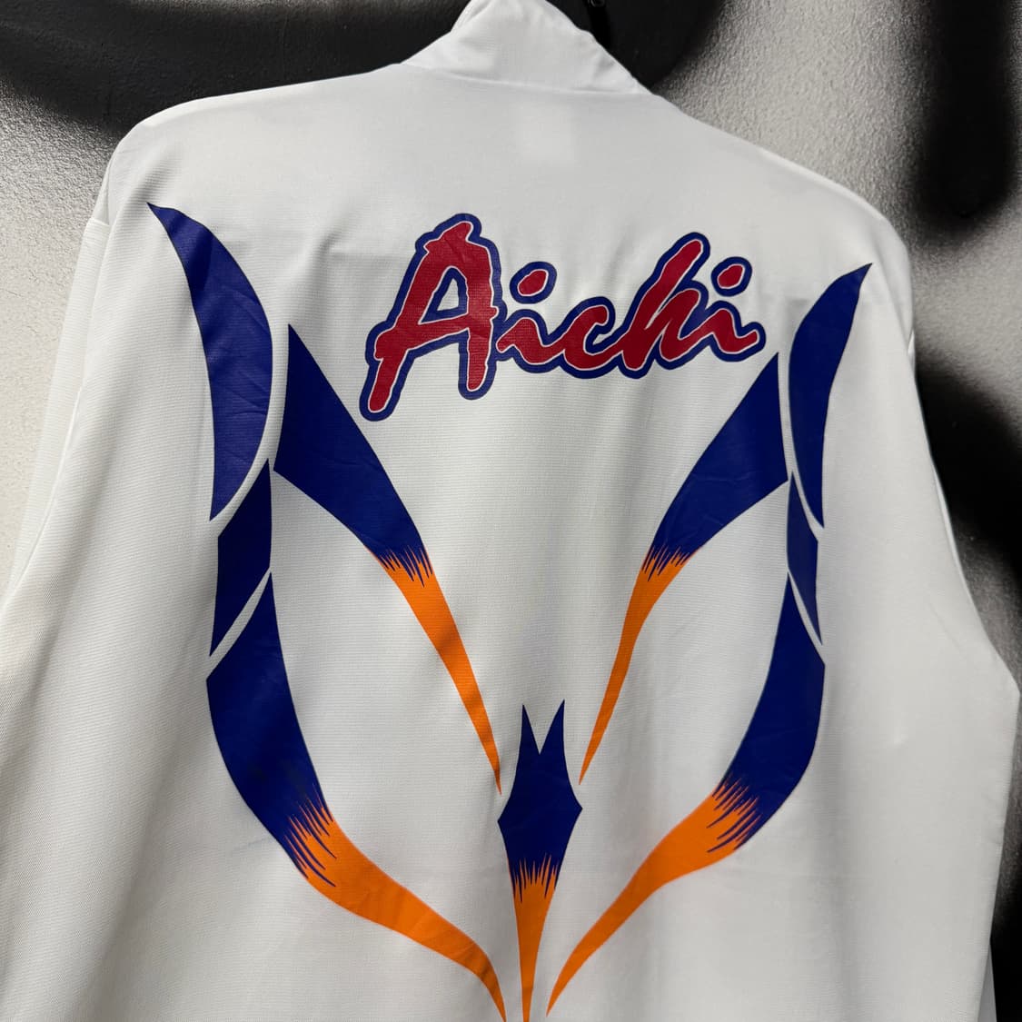 미즈노 재팬 00s 올드스쿨 빅 프린팅 집업 윈드브레이커 자켓 상품이미지4