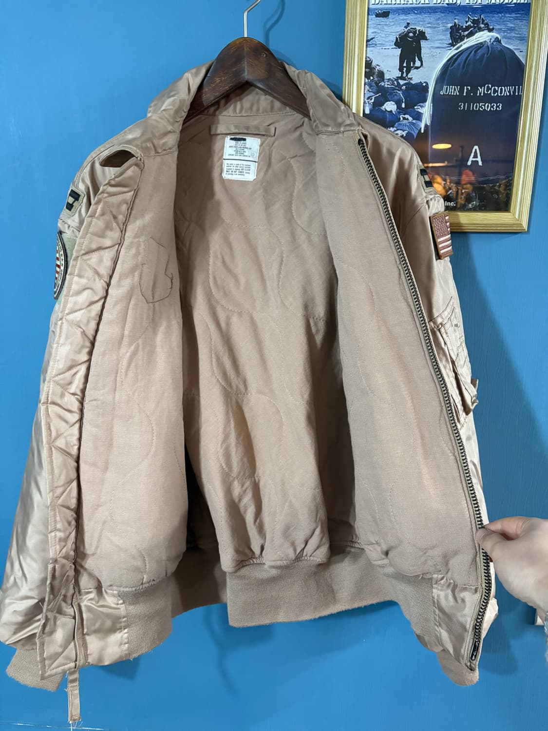 00‘s USAF cwu-45/p Flight Jacket.  상품이미지6