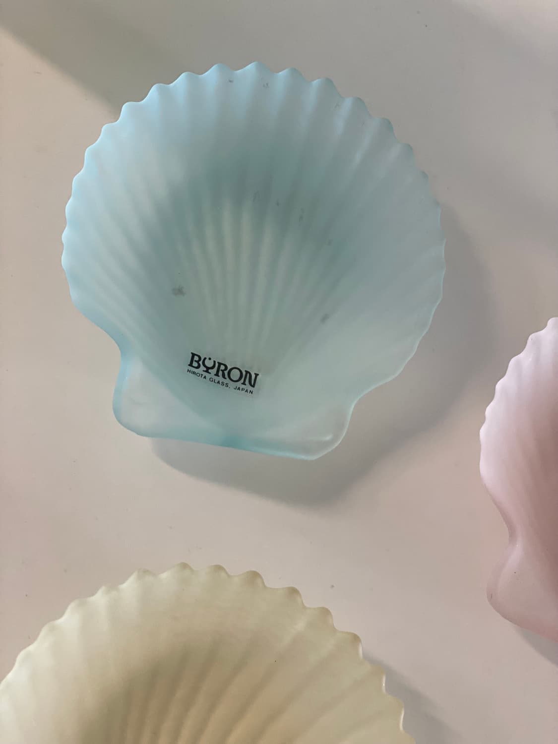 Hirota glass japan 유리그릇 세트 조개쉘 상품이미지6