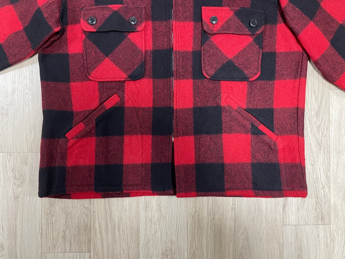 105) 60's JC페니 체크 울 맥키노자켓(RRL&LVC&폴로) 상품이미지6