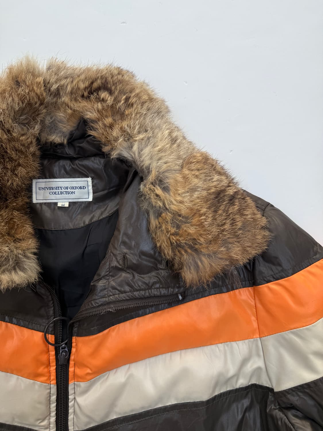 유니버시티 오브 옥스포드 컬렉션 퍼 카라 패딩 자켓 상품이미지5