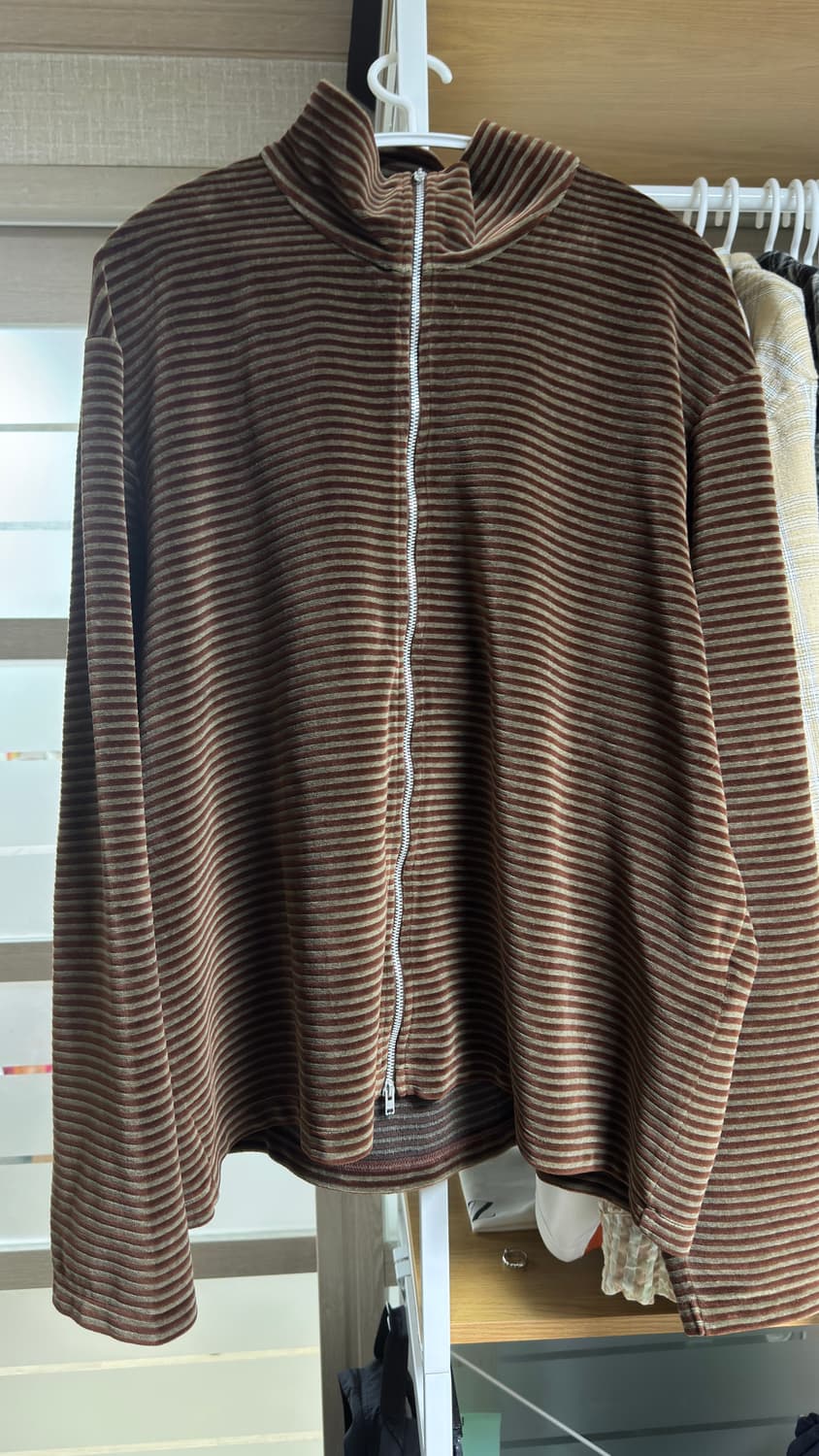 50) 아워레가시 슈렁큰 shrunken fullzip polo 상품이미지1