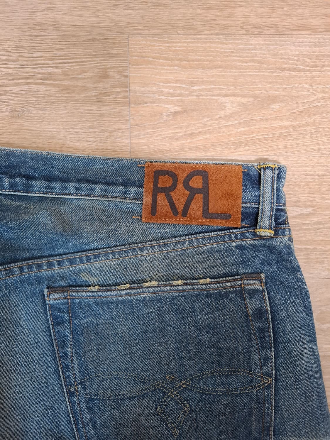 RRL 데님 청바지 40x32 빈티지 상품이미지3