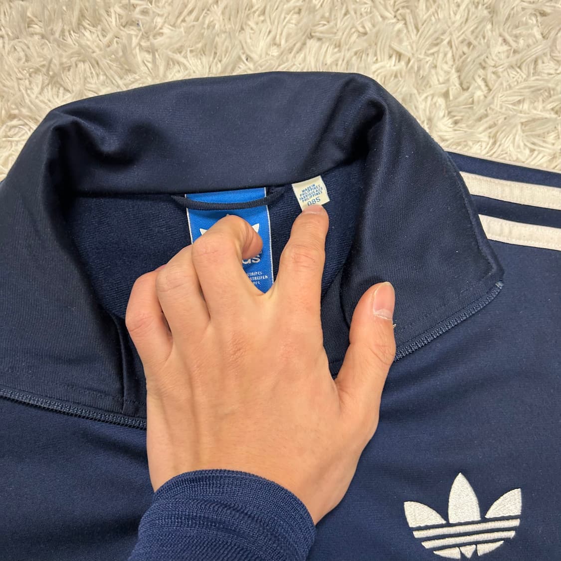 Adidas Firebird Navy Track Jacket 상품이미지6