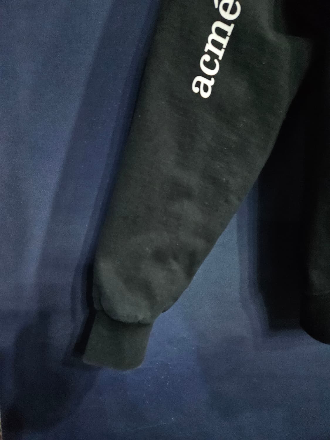 아크메드라비 프린팅 블랙 남성 오버핏 95~100 후드티  상품이미지5