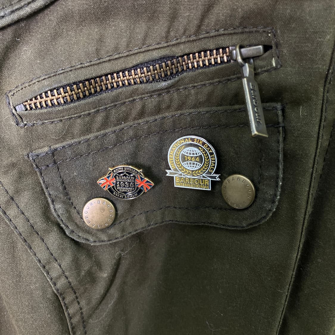 바버 인터내셔널 카미엔 밀리터리 자켓 36 상품이미지7