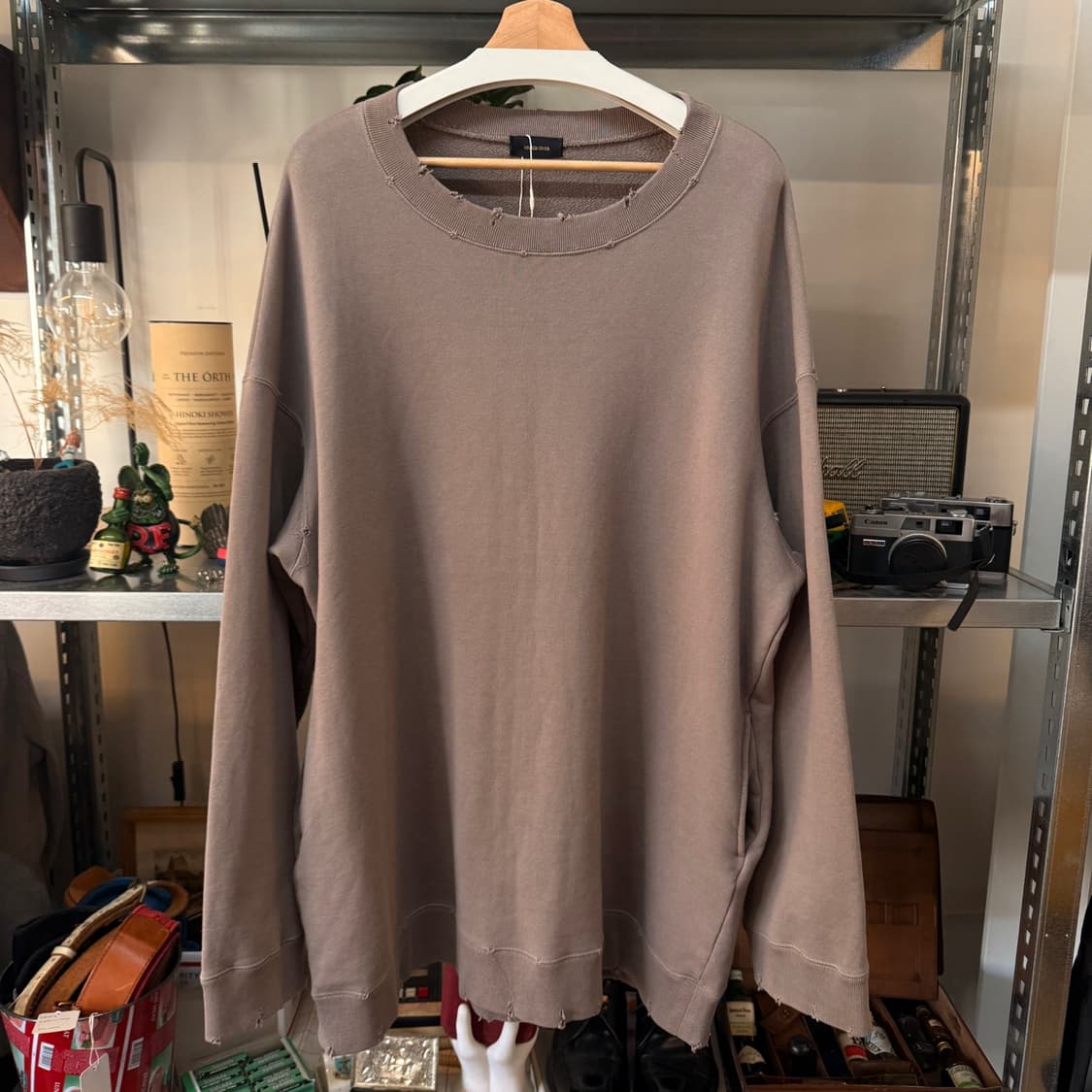 19AW 언더커버 크러쉬드 스웻셔츠 상품이미지1