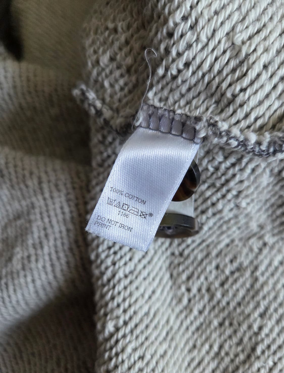 GAP 갭 포켓 코튼 가디건 그레이 XL 상품이미지4