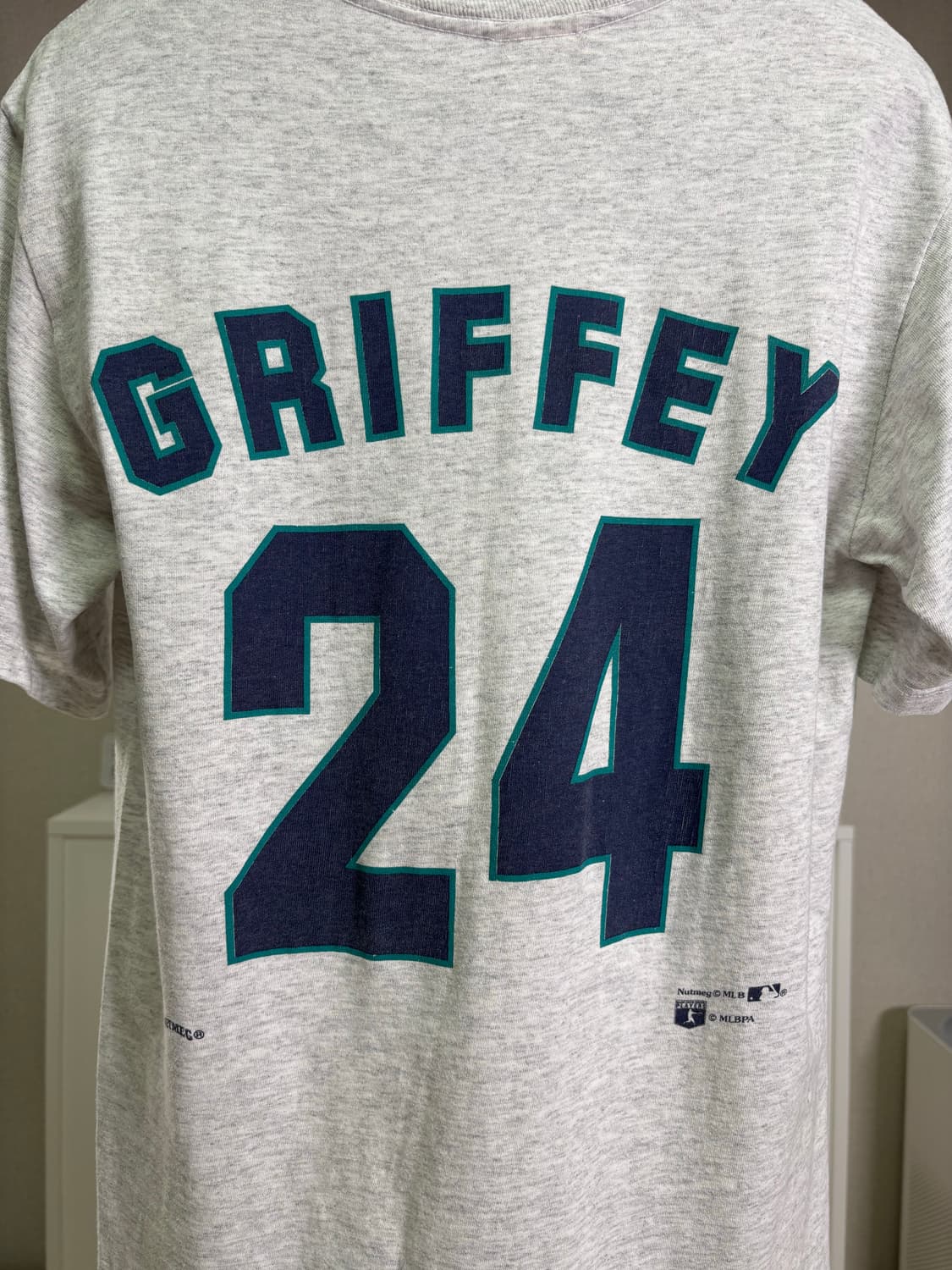 90s NUTMEG 시애틀 매리너스 Ken Griffey Jr. 티셔츠  상품이미지6