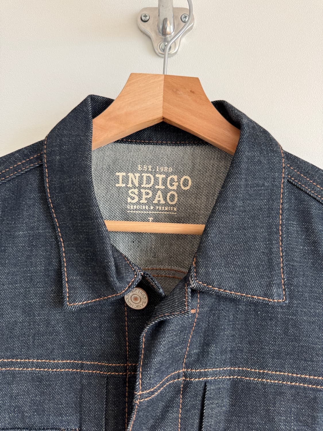 인디고 스파오(INDIGO SPAO) 셀비지 데님자켓 상품이미지6