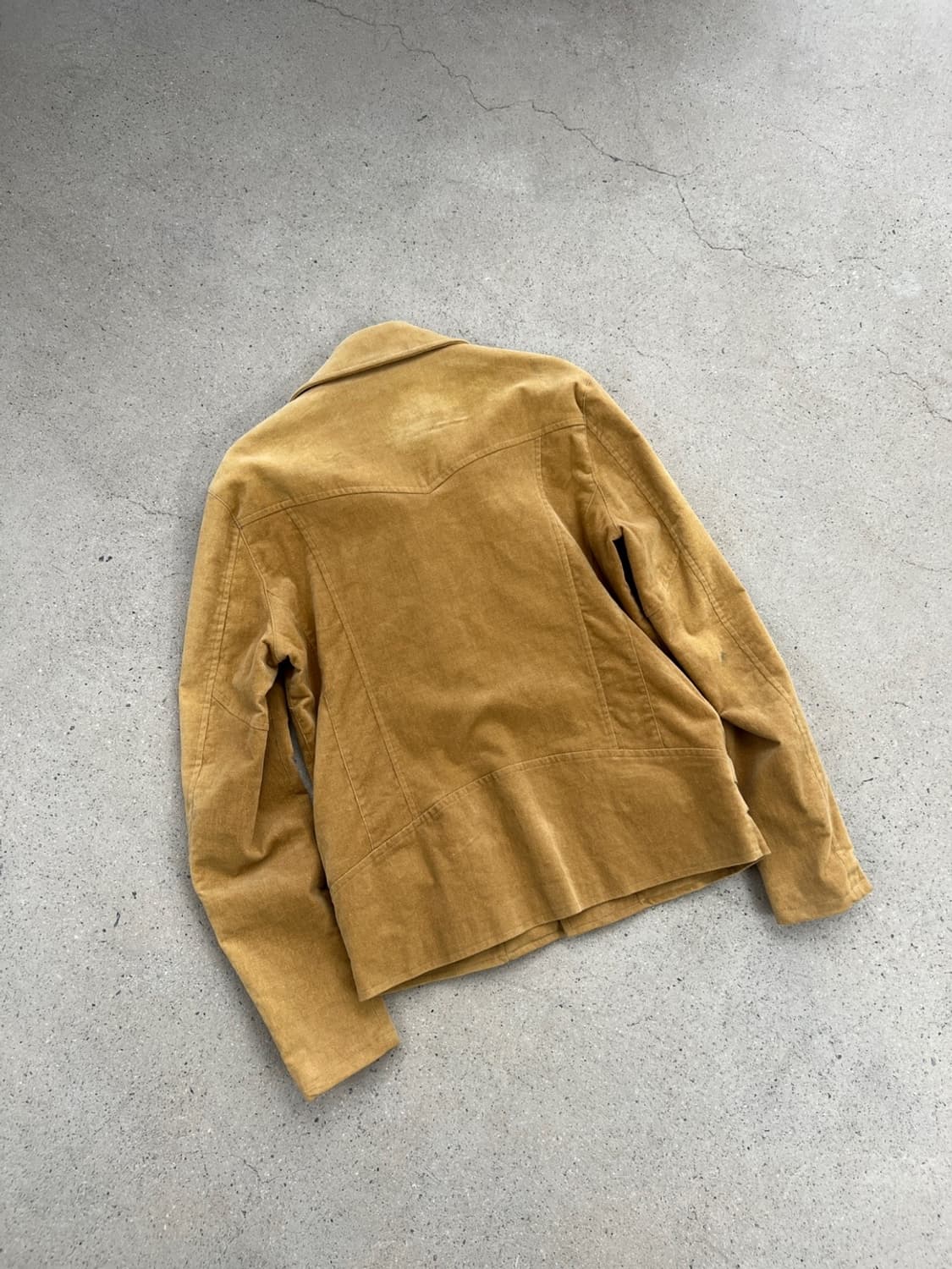 잭로즈 코듀로이 벨벳 코튼 라이더 자켓 상품이미지3