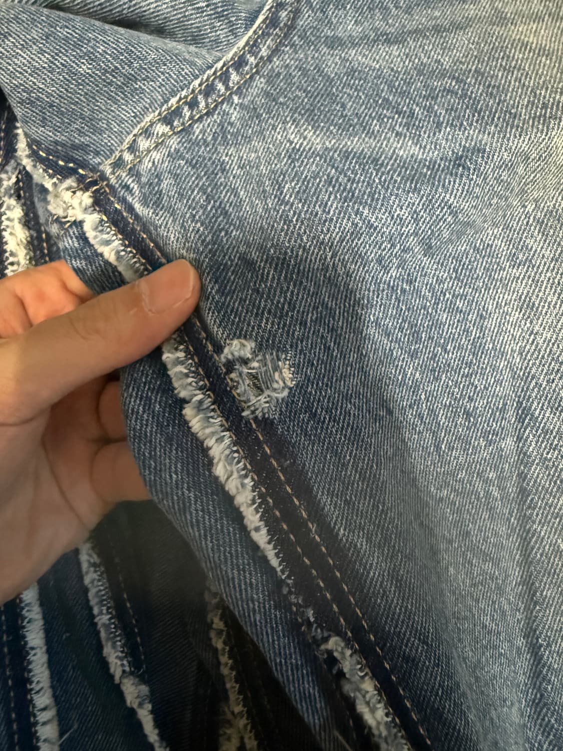 40사이즈 자라 배기핏 데님 팬츠 0840/421 상품이미지5