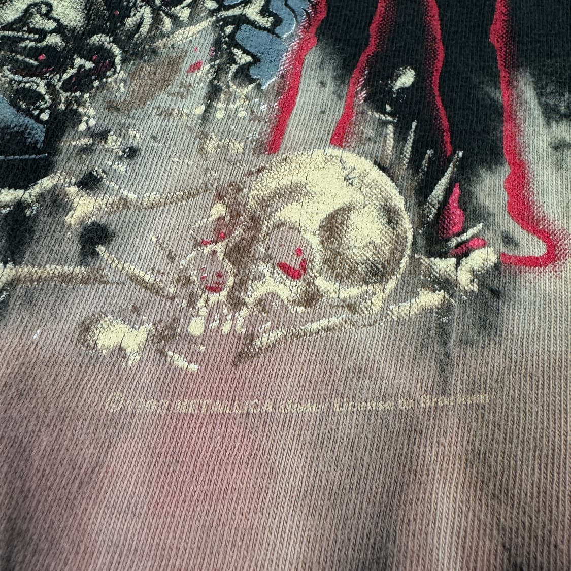 빈티지 90s Metallica 메탈리카 타이다이 티셔츠 상품이미지9