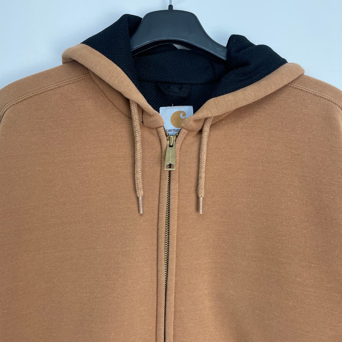 칼하트 레인디펜더 써멀 후드집업 브라운 S 상품이미지2