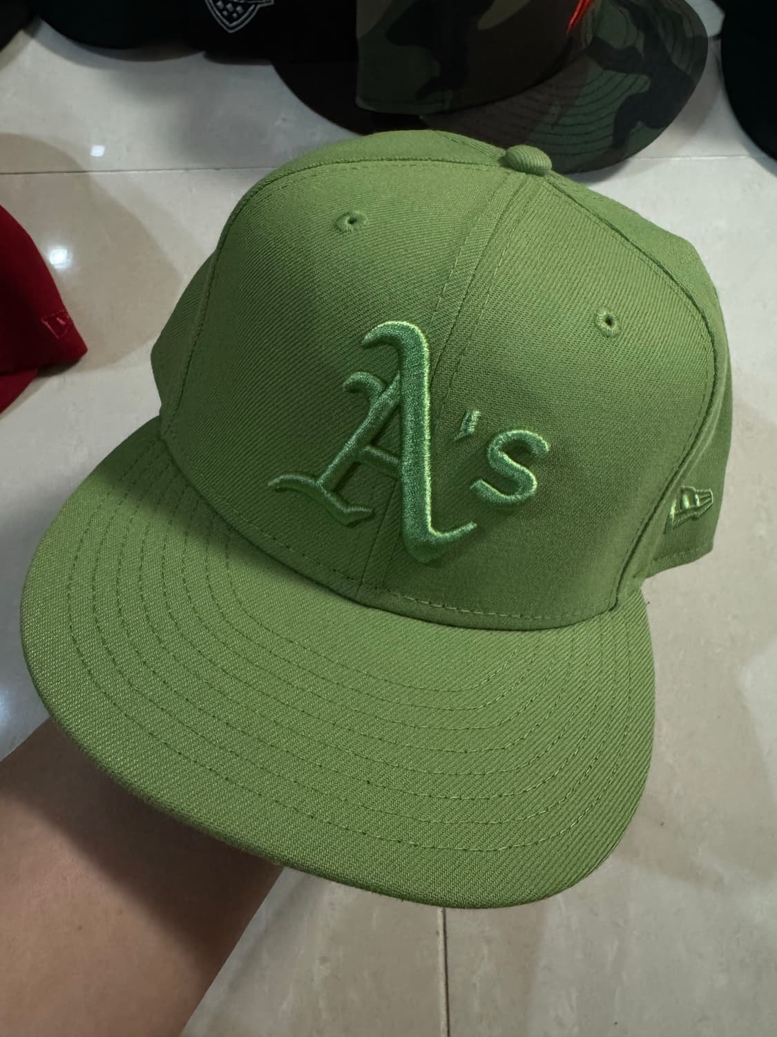 뉴에라 오클랜드 애슬레틱스 5/8 미시착 처분  상품이미지1