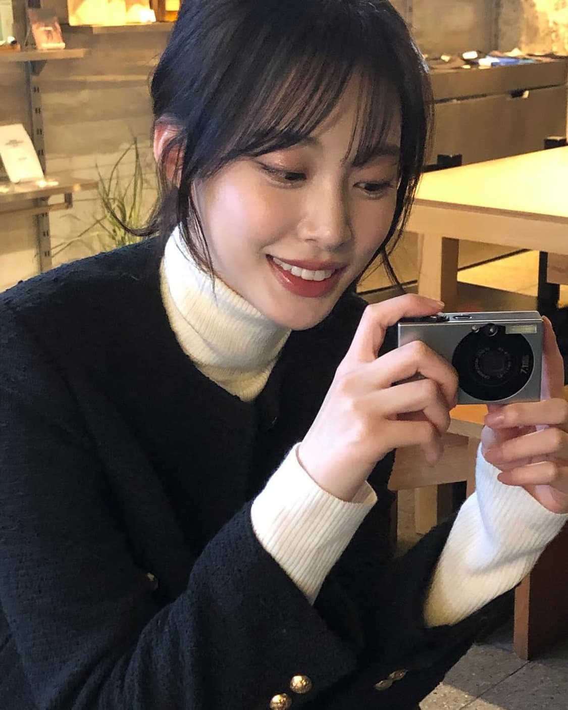 (강민경 아이브 리즈 은채) 캐논 ixus70블랙 (SD1000 상품이미지4
