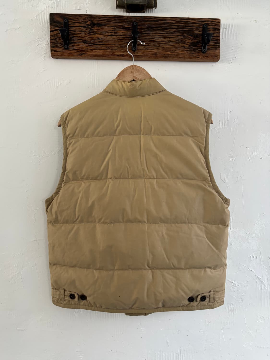 Polo 폴로 진스 베이지 패딩 베스트 상품이미지3