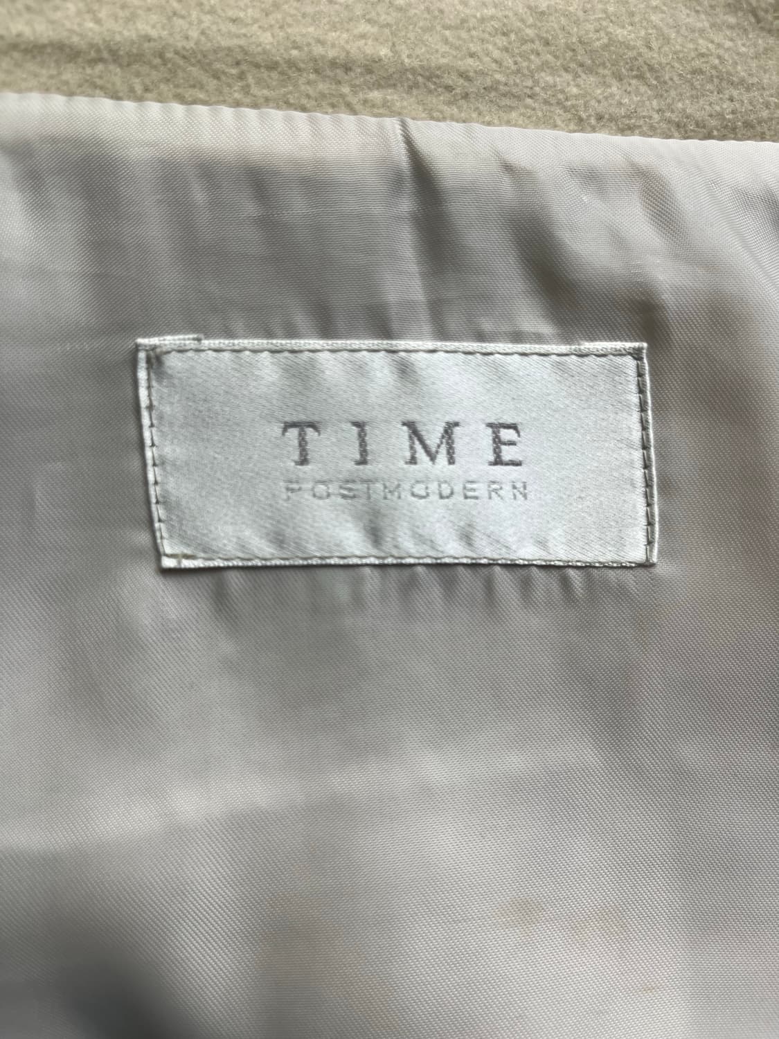 타임옴므 베이지 집업 자켓 95사이즈 상품이미지6