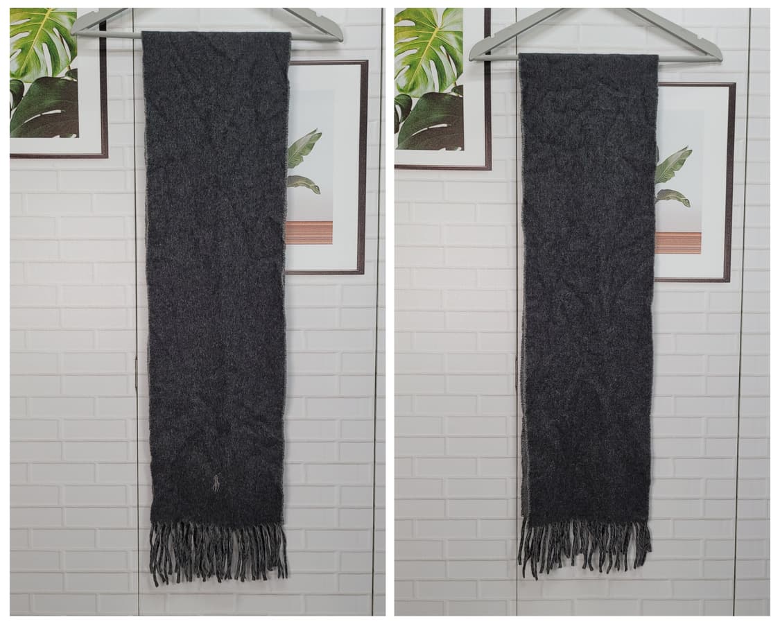 폴로랄프로렌 양면 머프러 목도리 Made in Italy 새상품급 상품이미지5