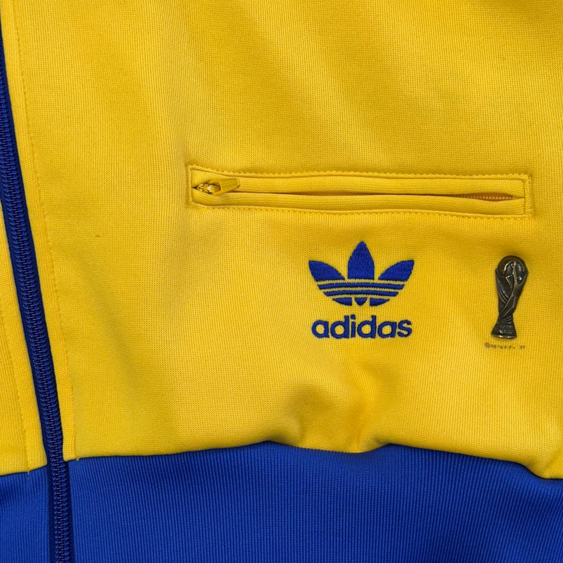 S 아디다스 스웨덴 블루라인 옐로우 트랙탑 상품이미지5