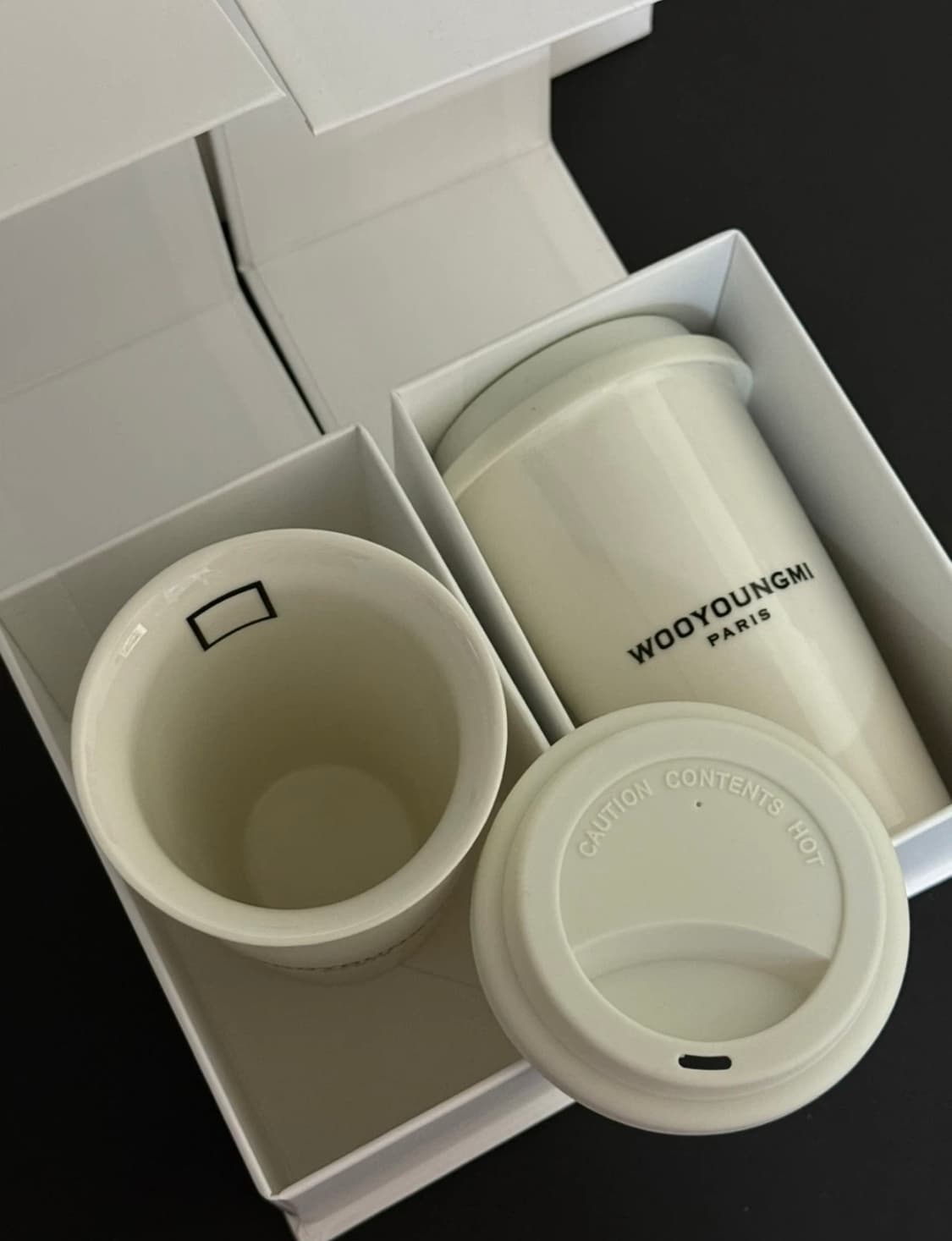 우영미 텀블러 2개 (화이트) 상품이미지1