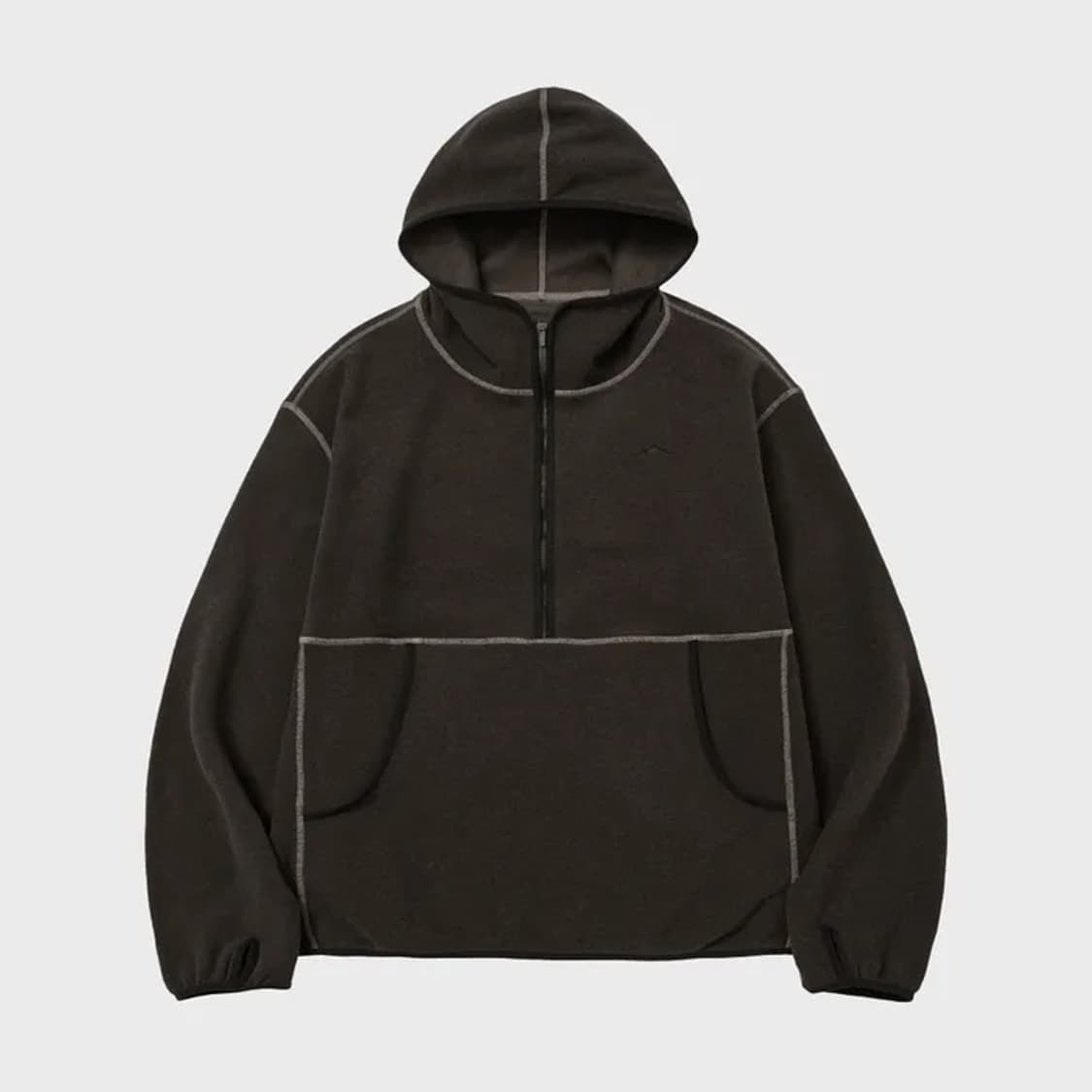 [L] 고요웨어 푸쿠라 집업 후디 다크 브라운(✨새상품) 상품이미지1