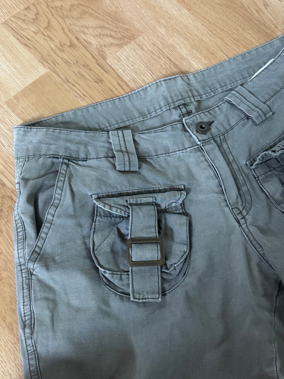 빈티지 카고 카프리 버뮤다 팬츠 상품이미지4